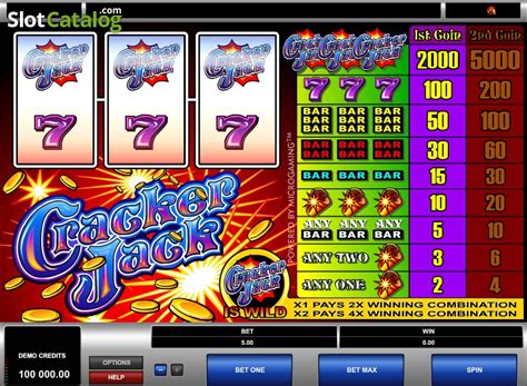 Cracker Jack Slot Machine: Review & Demo .